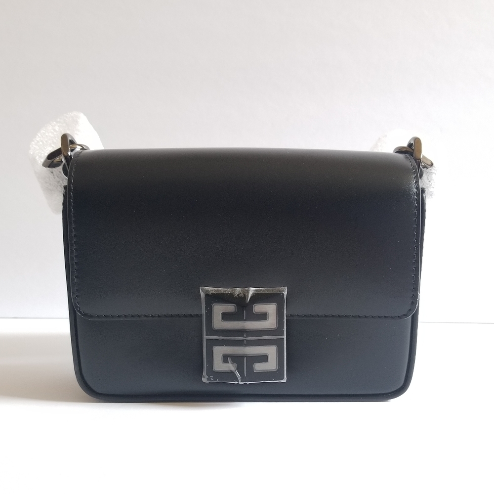 Givenchy Small Leather Crossbody Bag Black - Picture 3 of 14
